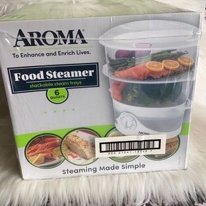 Aroma Housewares 6 Quart Food Steamer With Stackab